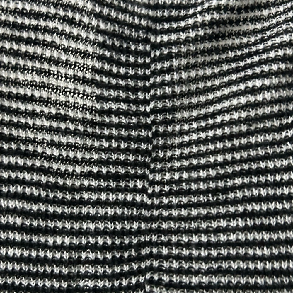 Banana Republic Black and White Striped Tank Top - linen/viscose blend - Large - Picture 5 of 9
